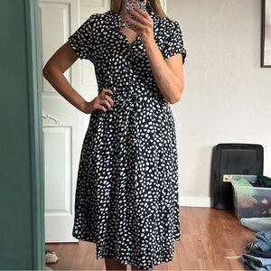 Button down Midi Dress